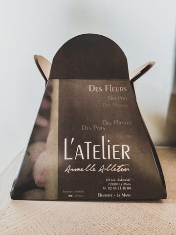 Bulle d'eau Livraison Le Mans gratuite Bouquet carton