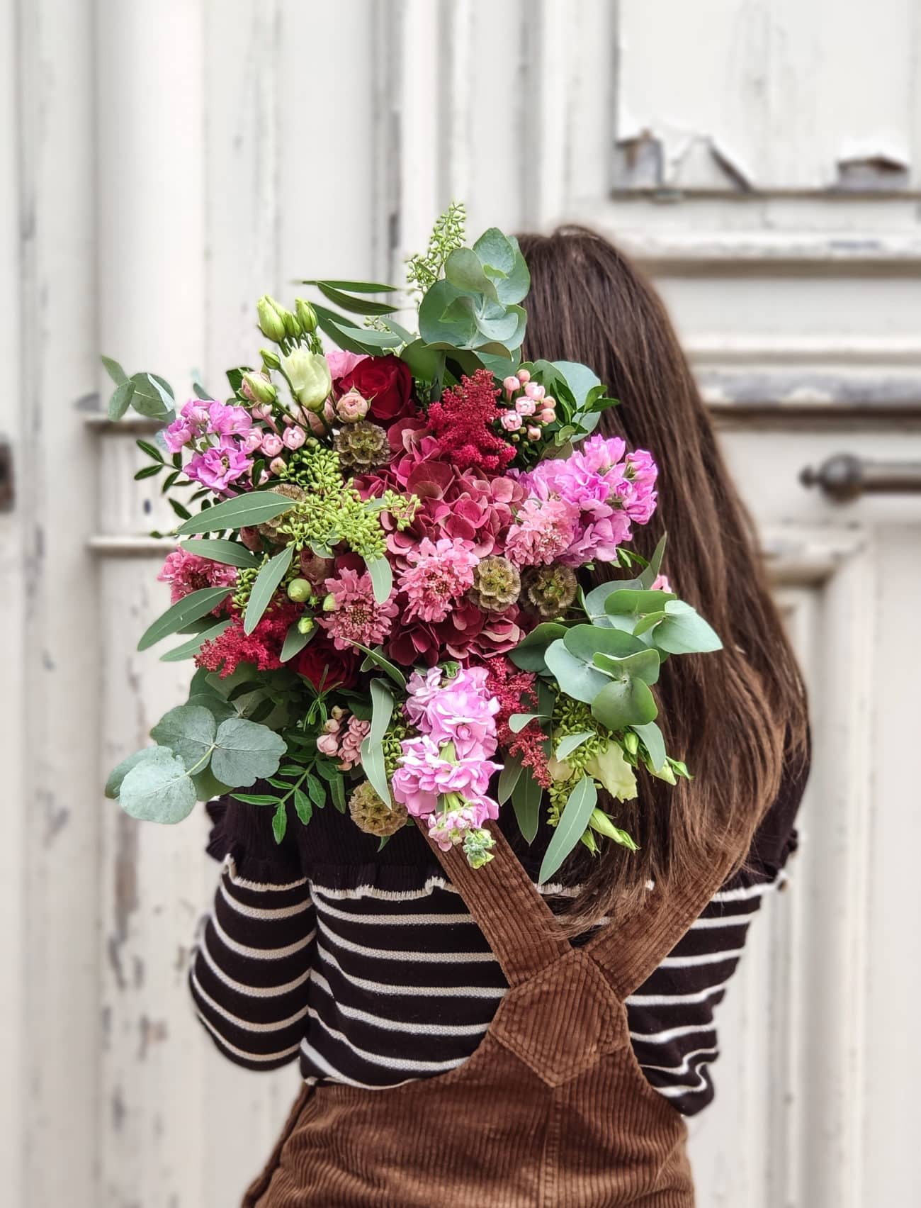 Bouquet des amoureux rouge et rose Bouquet des amoureux rouge et rose