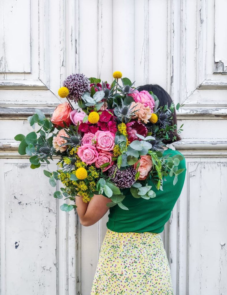 Bouquet friandise cadeau plaisir coloré anniversaire retraite départ remerciements Livraison Le Mans gratuite et envoi en France Chronopost
