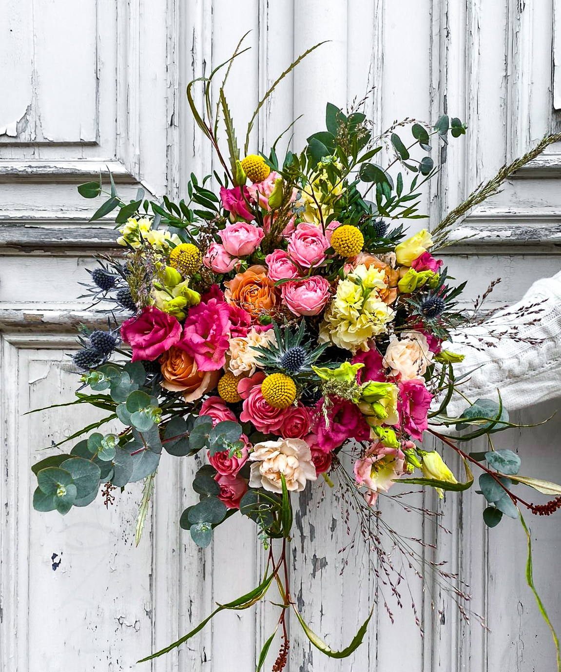Bouquet de fleurs fraîches - Atelier Armelle Alleton, fleuriste au Mans