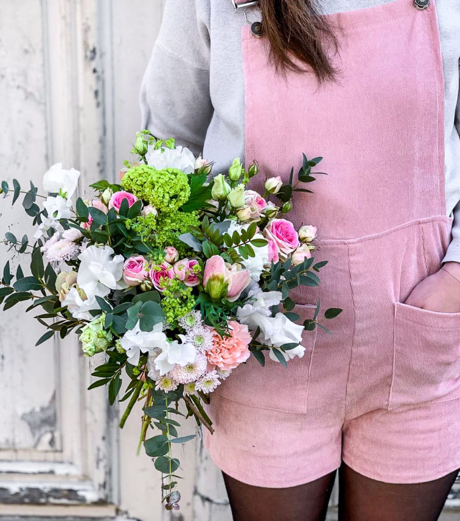 Bouquet de fleurs fraîches - Atelier Armelle Alleton, fleuriste au Mans