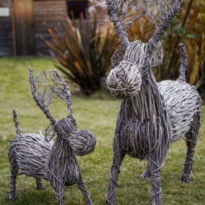 Renne en bois