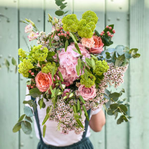Bouquet de fleurs fraîches - Atelier Armelle Alleton, fleuriste au Mans