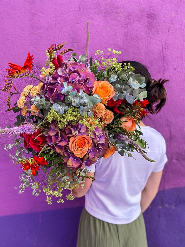 Bouquet de fleurs fraîches - Atelier Armelle Alleton, fleuriste au Mans