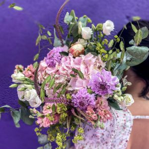 Bouquet de fleurs fraîches - Atelier Armelle Alleton, fleuriste au Mans