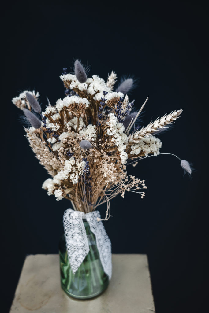 Bouquet de fleurs séchées