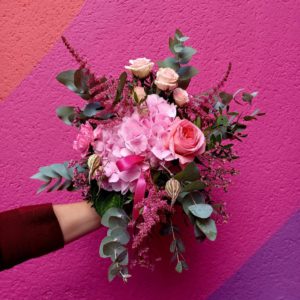 Bouquet de fleurs fraîches - Atelier Armelle Alleton, fleuriste au Mans