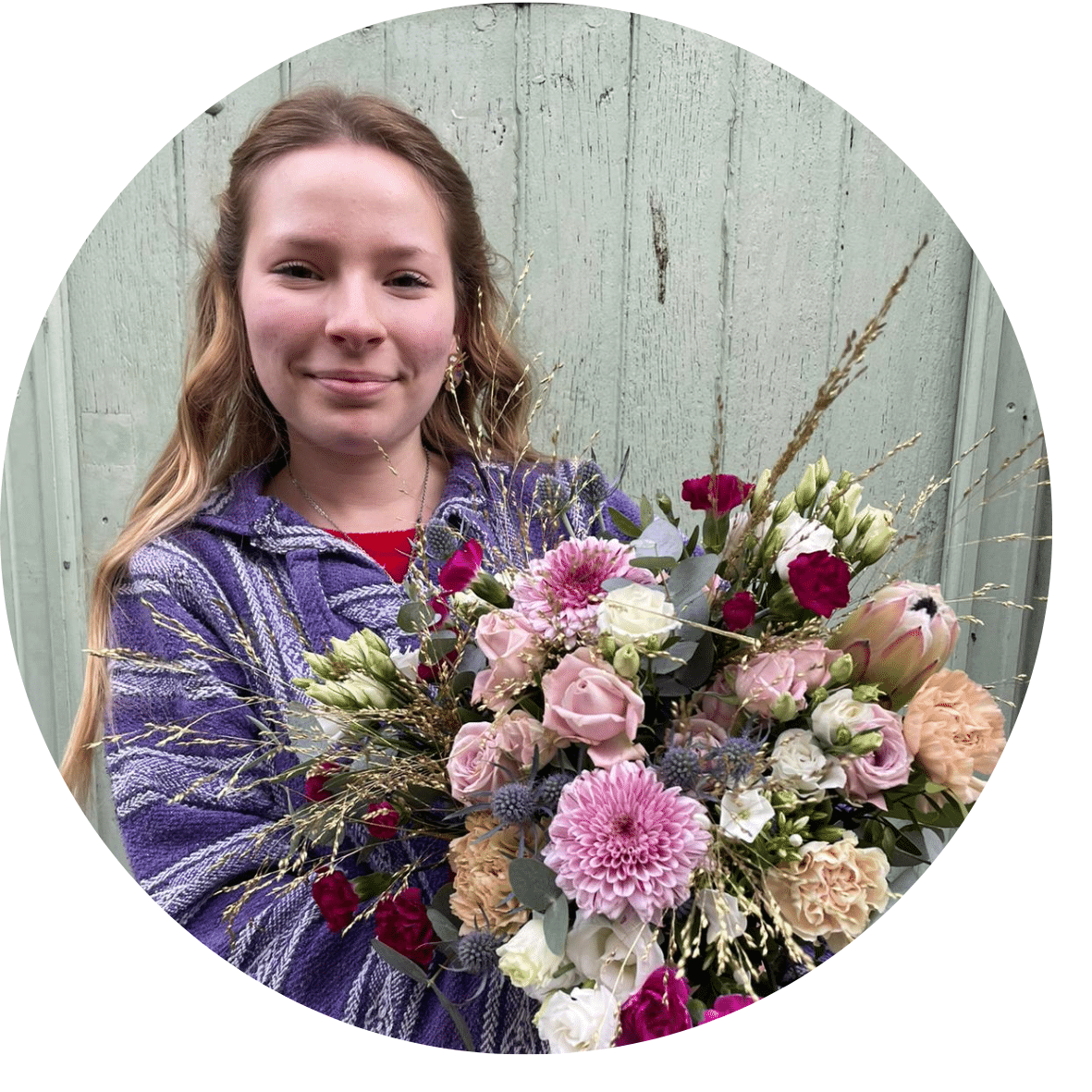 Bouquet de fleurs fraîches - Atelier Armelle Alleton, fleuriste au Mans