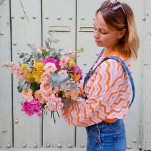 Bouquet de fleurs fraîches - Atelier Armelle Alleton, fleuriste au Mans